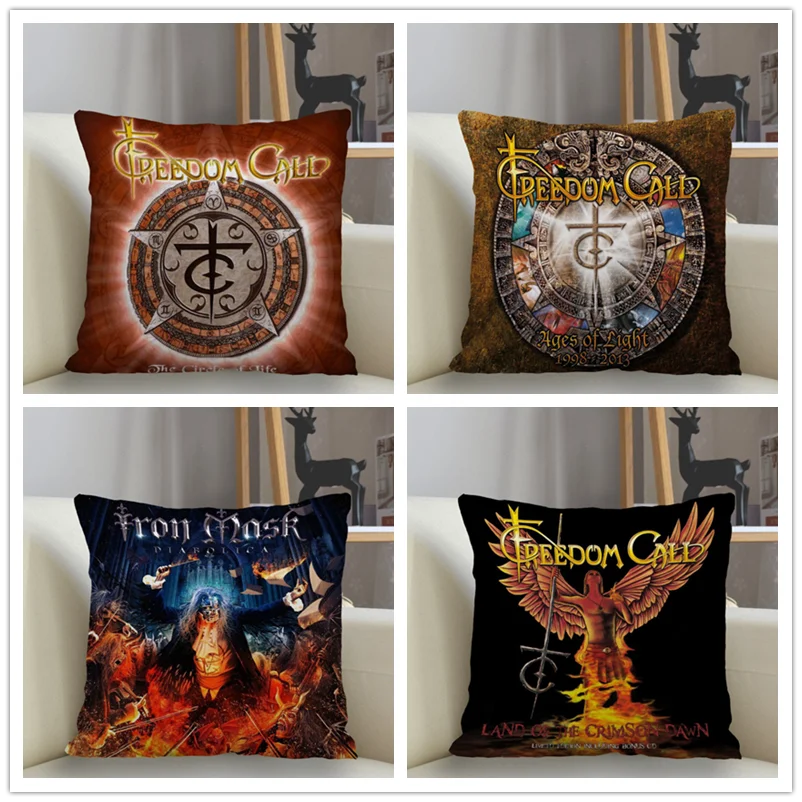 

Musife Freedom Call Pillowcase Custom Square Pillow Cover Case Zipper Pillowcase 45*45cm Drop Shipping
