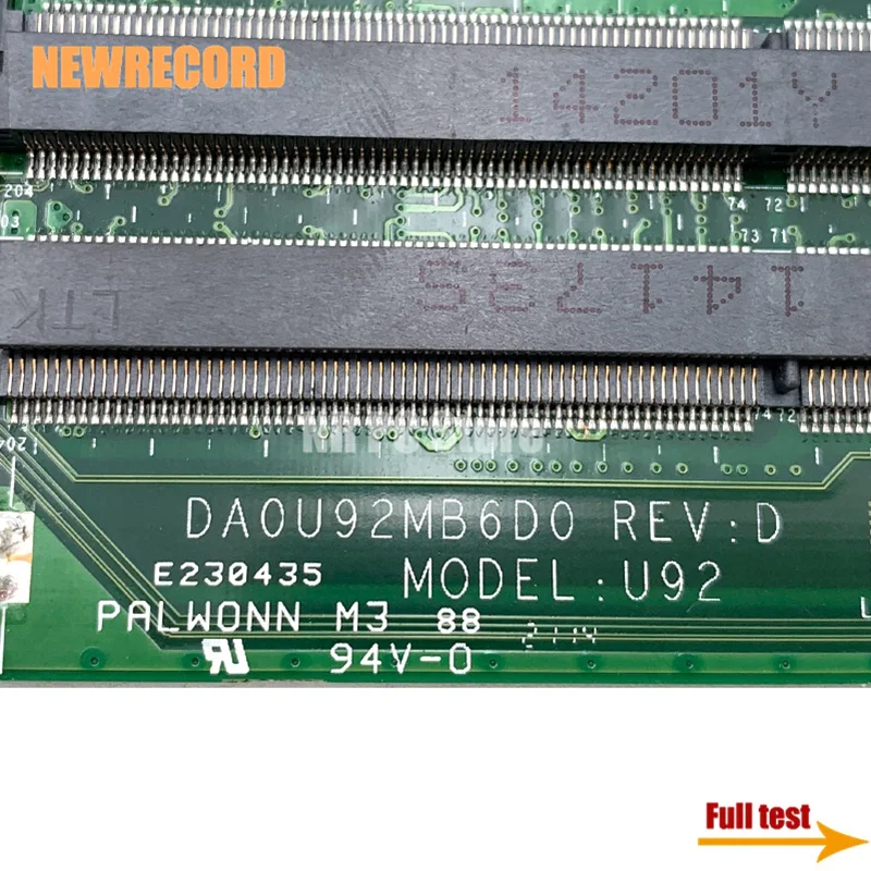 Материнская плата для ноутбука HP PAVILION 15-N 738124-501 738124-001 U92 DA0U92MB6D0 REV:D A76M A10-5745M