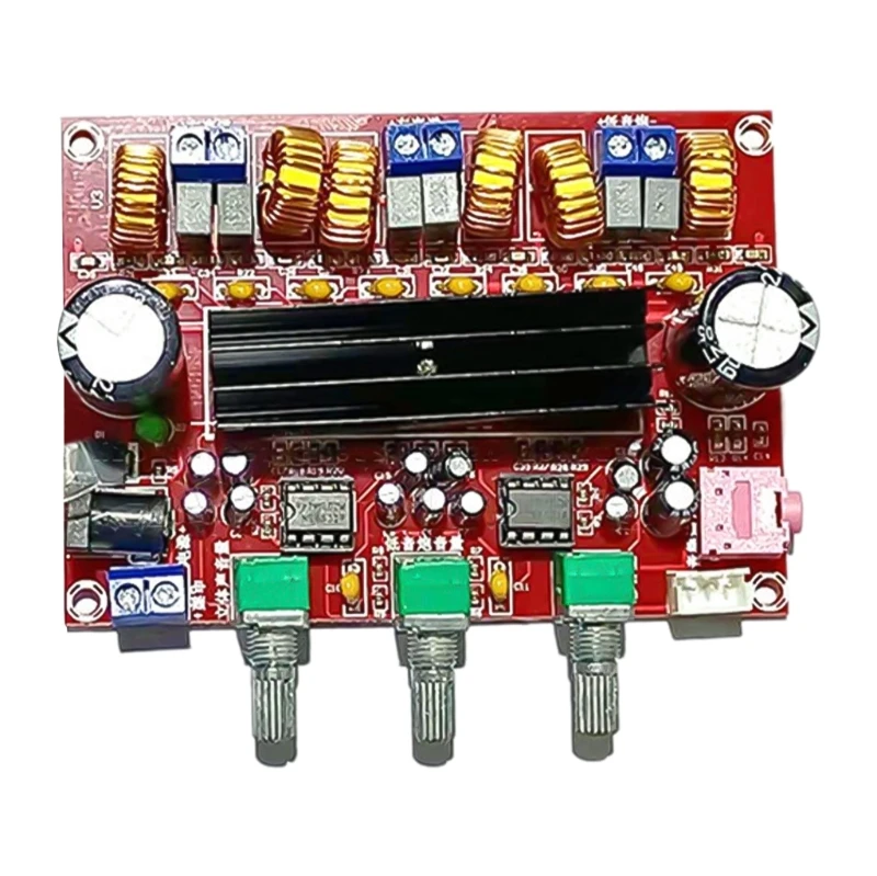 XH-M139 2.1 Плата цифрового усилителя мощности TPA3116D2 2X50 Вт + 100 12 В-24 В Мощный
