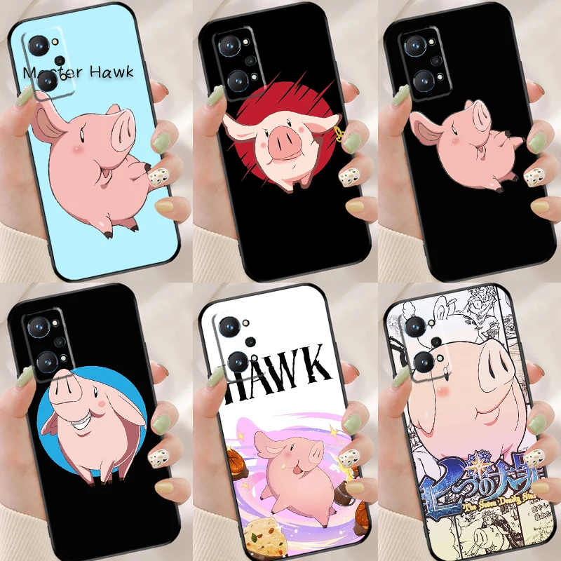 Чехол Hawk Seven в виде смертных грехов для Realme 8i 7 8 Pro GT Neo 2 Master C3 C11 C21 чехол OnePlus Nord 9R 8T 9 -