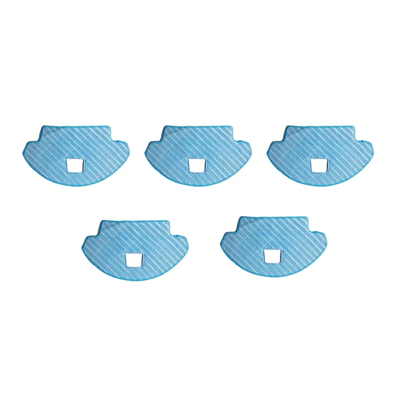 

5 Pcs Robot Sweeping Robot Microfiber Mop Pad For ECOVACS OZMO930/DG70/DD35/37/DD56 Robot Sweeping Accessories