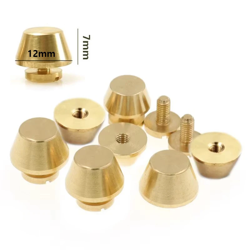 10 шт. кожаные заклепки в форме ведра