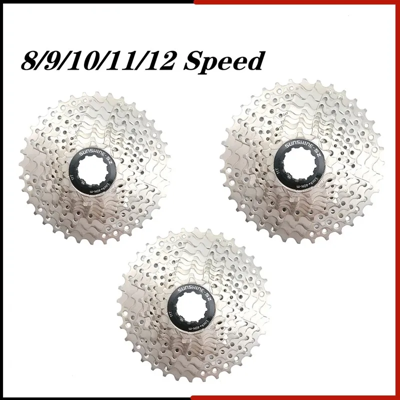 

8/9/10/11/12 Speed Road Bike Cassette 11V 23T/25T/28T/30T/32T/34T/36T Bicycle Freewheel K7 10S Flywheel for Road Bike