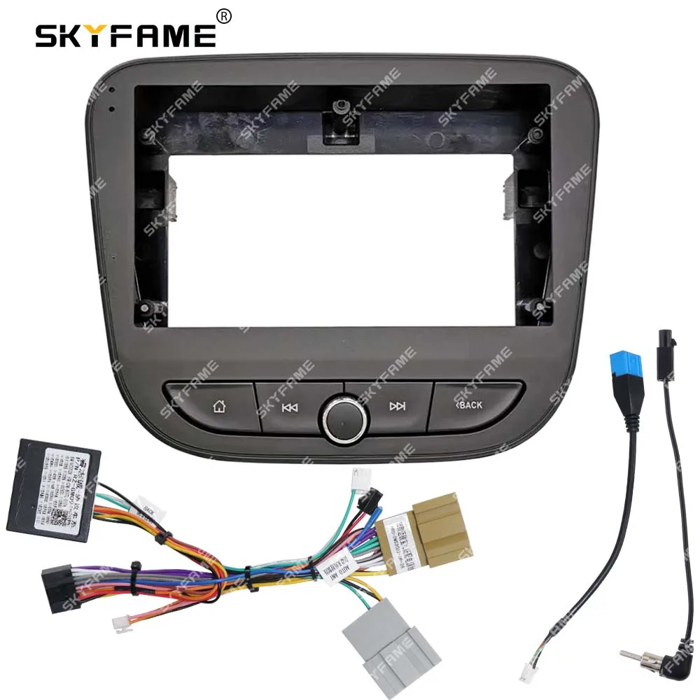 

SKYFAME автомобильная рамка, адаптер для фасции, Android радиоприемник, комплект панели для крепления приборной панели для Chevrolet Malibu XL