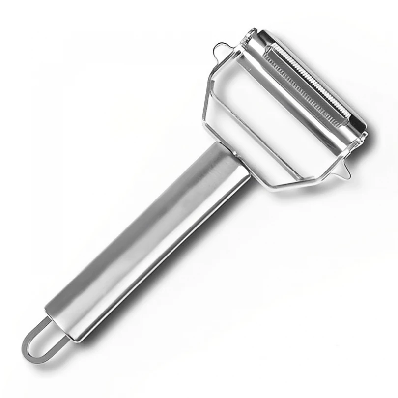 

Peeler Household Kitchen Stainless Steel Melon Planer Double Heads Peeler Peeler Multiple Function Fruit and Vegetable Planer