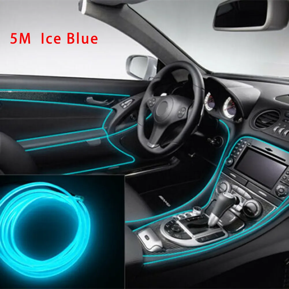 

Car Accessories 3mm 500CM Lamp Fiber Optic PMMA Light Decoration Home Skirt Transparent Equippments Nice Surface Decoration