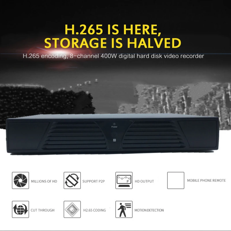 

4 МП 5 Мп Ip-камера 500 Вт Встроенный Inu Hdd рекордер 64 м монитор для дома Портативный видеорегистратор H.265 H.264 рекордер макс. 8 ТБ Новинка