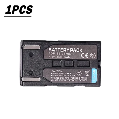 GaiaRay Аккумулятор для камеры Li-ion 1600 мАч 7, 4 В для Samsung