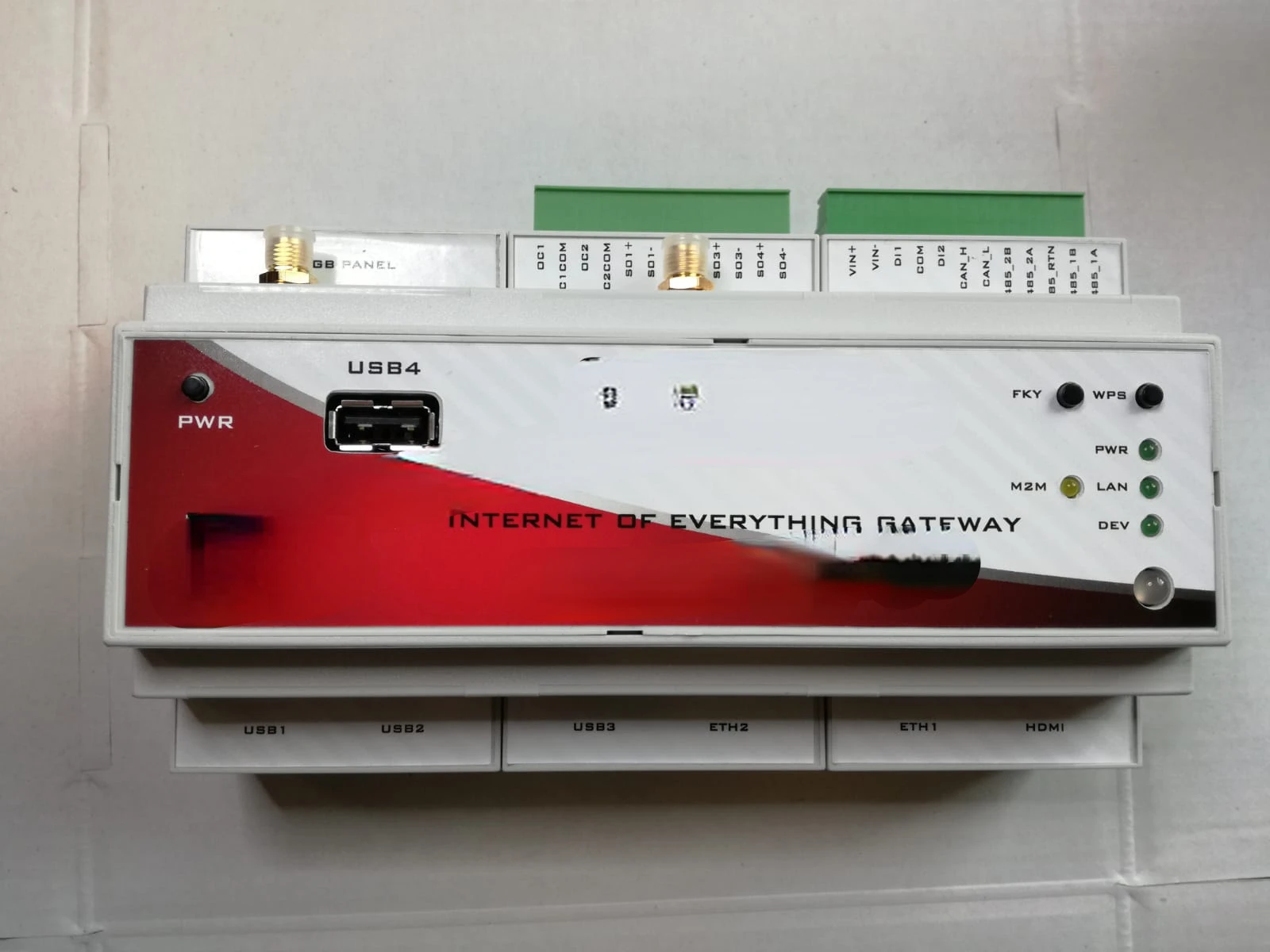 Фото Для IoT решений Edge вычисление wMBus 169 МГц LTE Cat4 GPS - BEMS / Linux Box ble Lorawan безвентиляторный/GIoE Полный 4G LTE CAT4 №4