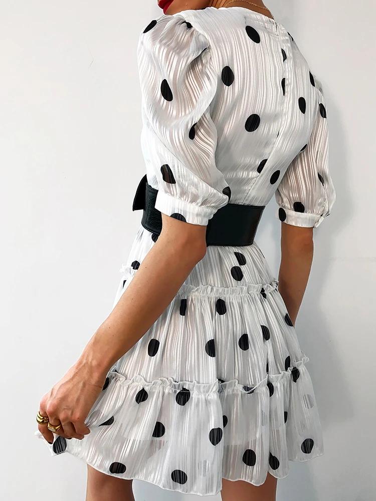 Летние женские платья 2022 женское платье с V-образным вырезом мини-платье коротким