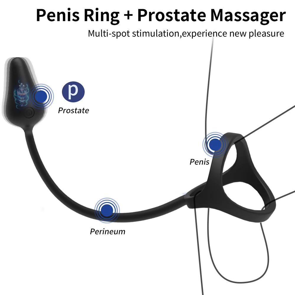 Анальные пробки с дистанционным управлением вибратор кольцо для задержки