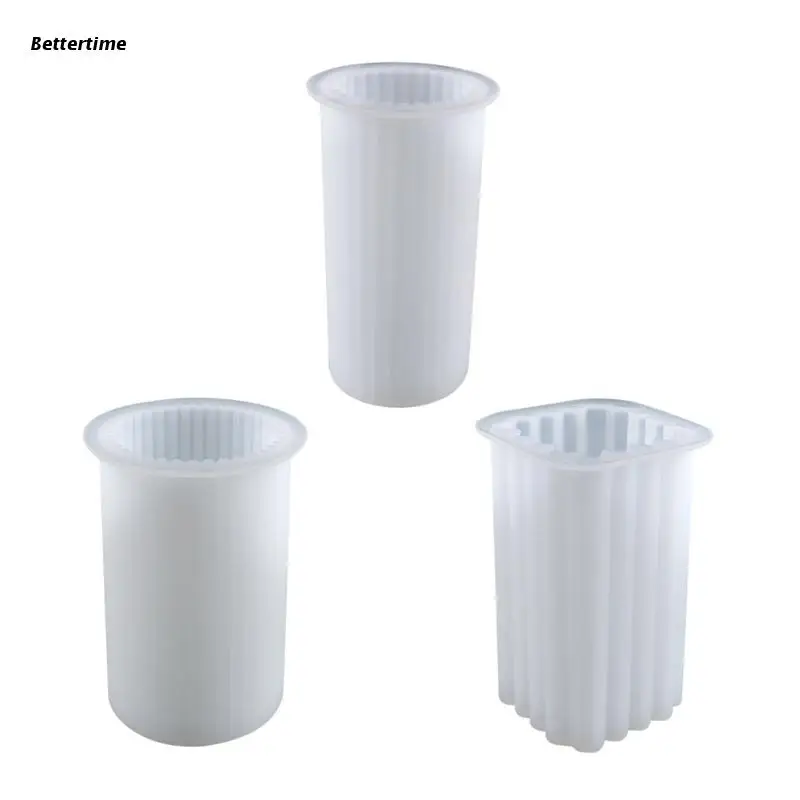 

B36D Cuboid Shape Candle Molds Silicone Pillar Candle Molds for Candle Making Home