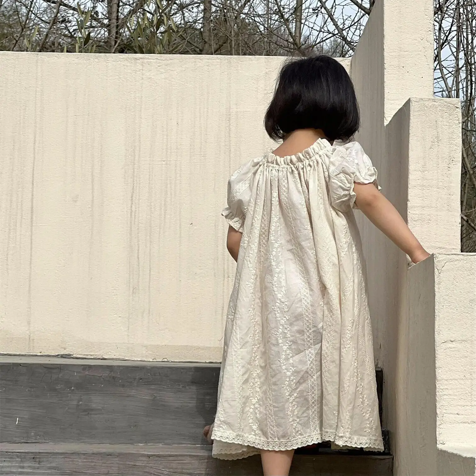 Олень jonmi 2023 летние платья принцессы для маленьких девочек с вышивкой и