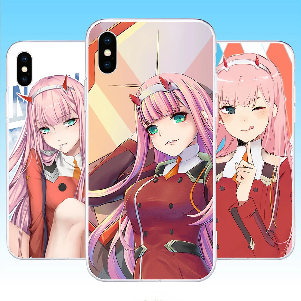 

New 2022 For Samsung Galaxy S30 S21 S20 Plus S11 S11E S20 Ultra Soft TPU Zero Two FranXX Phone Case Silicone Cover