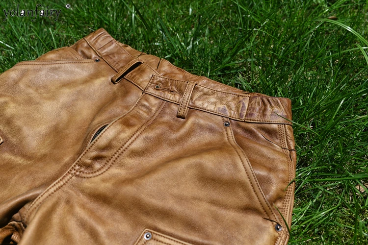 Рисунок 3 - Брюки мужские из 100% натуральной воловьей кожи