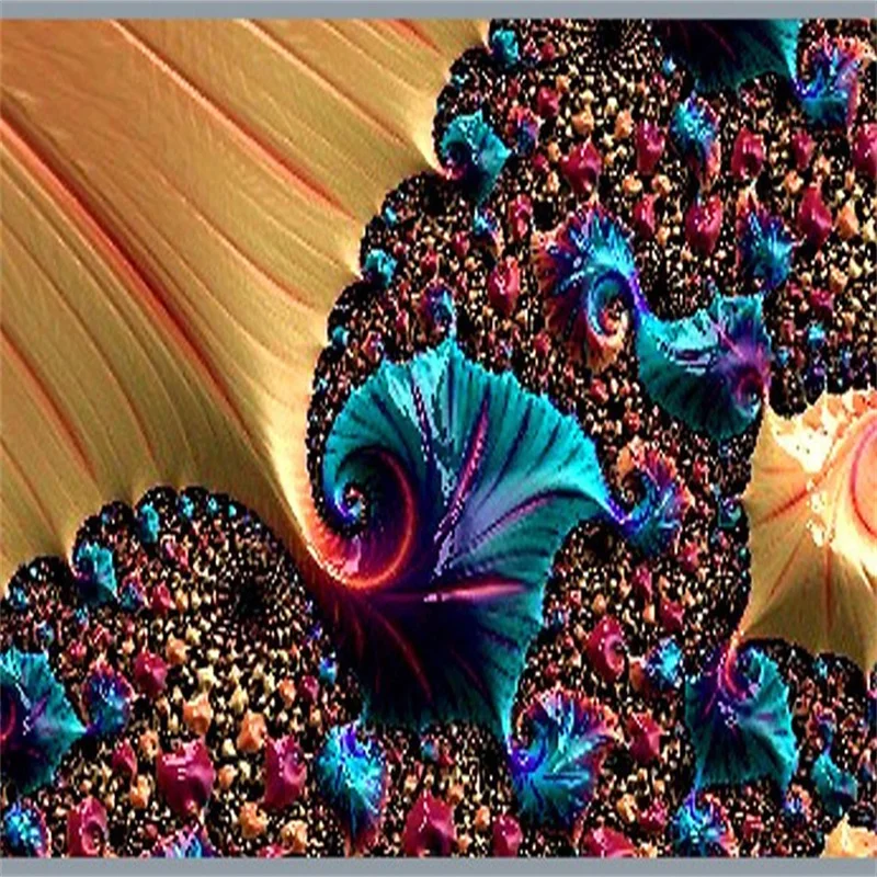 Абстрактный Рисунок цветная резьба фотообои 3D обои для гостиной спальни Декор