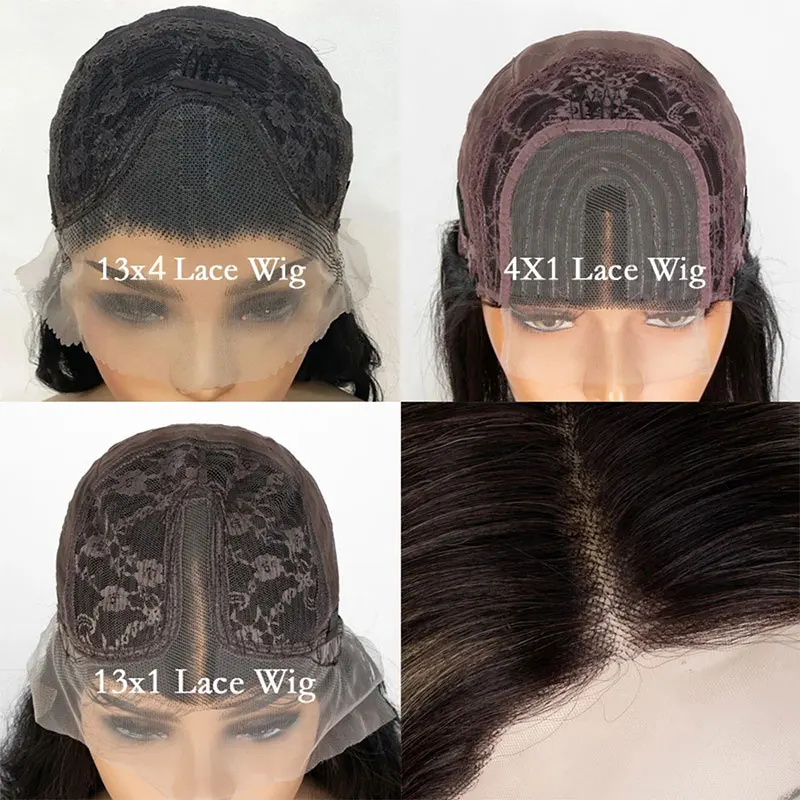 Long Straight Lace Front Wig Synthetic Lace Frontal Wigs Heat Resistant Natural Black Straight Wigs For Women 180% Density Hair