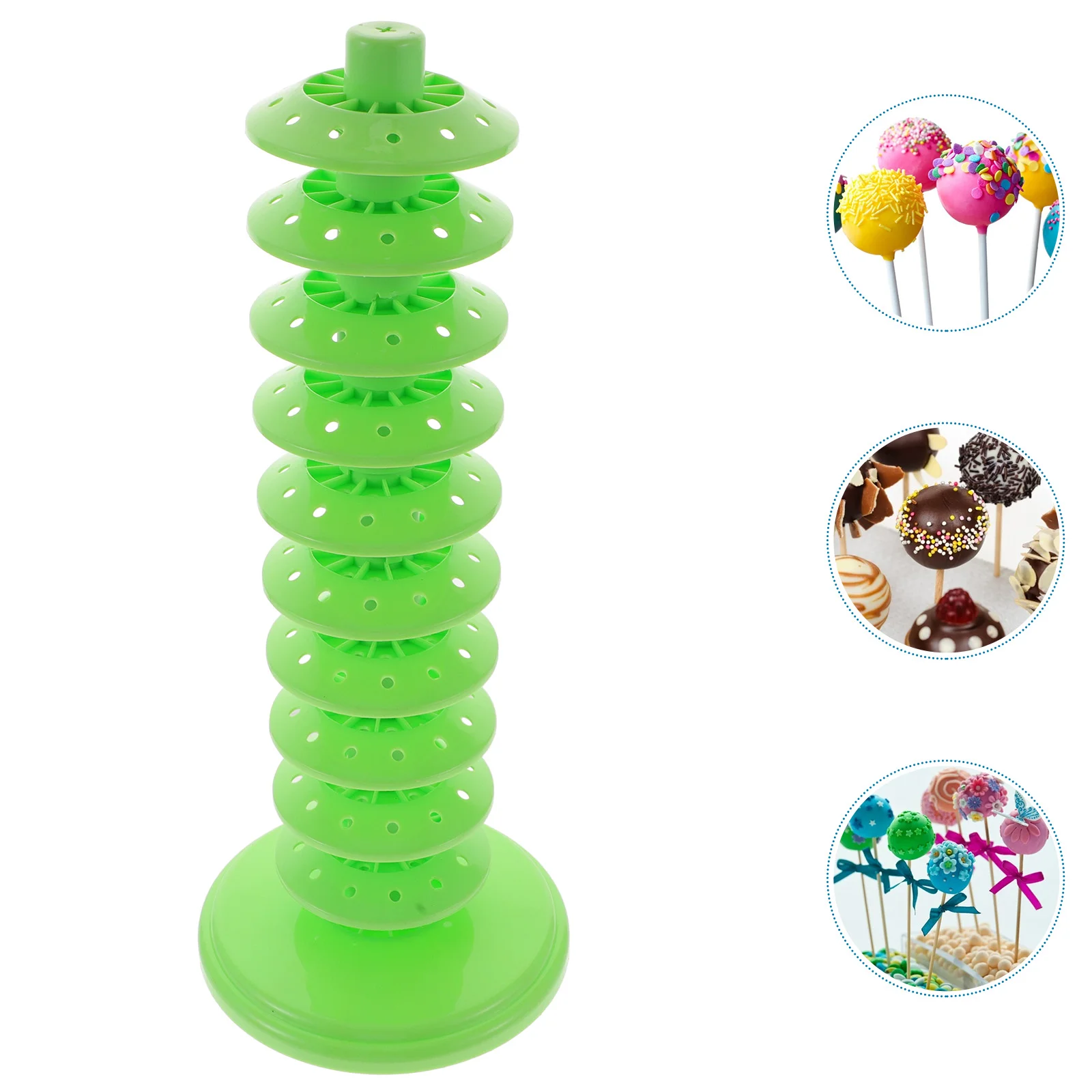 

Multi-Tier Cake Pop Lollipop Stand Adjustable Tiered Lollipop Display Rack Candy Holders Drying Bracket DIY Baking Tools