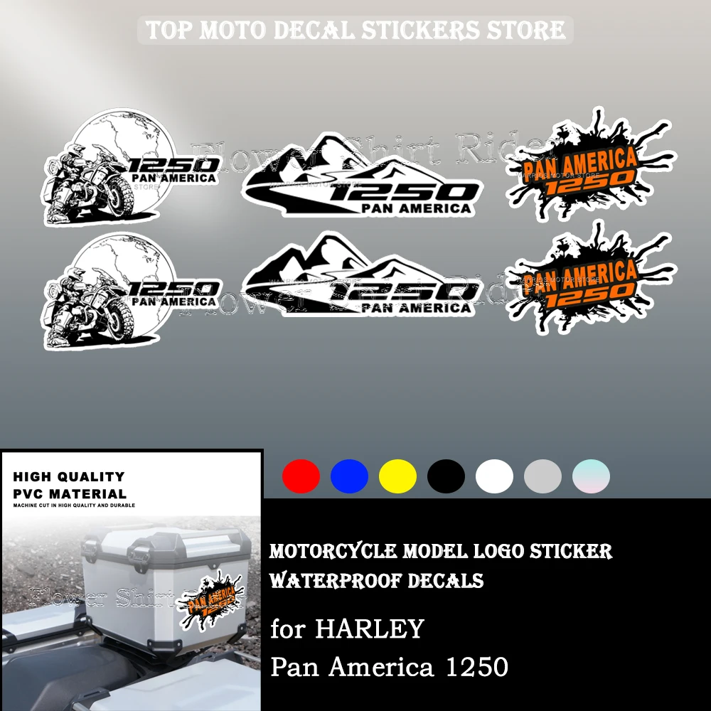 

For HARLEY Pan America 1250 Sticker Motorcycle Aluminium Box Case Stickers