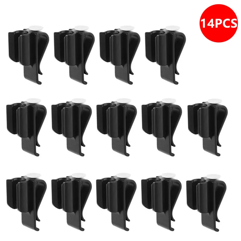 

5/14 pcs Golf Putter Clip Mini Golf Pole Clip Organizer Durable Golf Putter Clamp Holder Outdoor Sports Training Equipment
