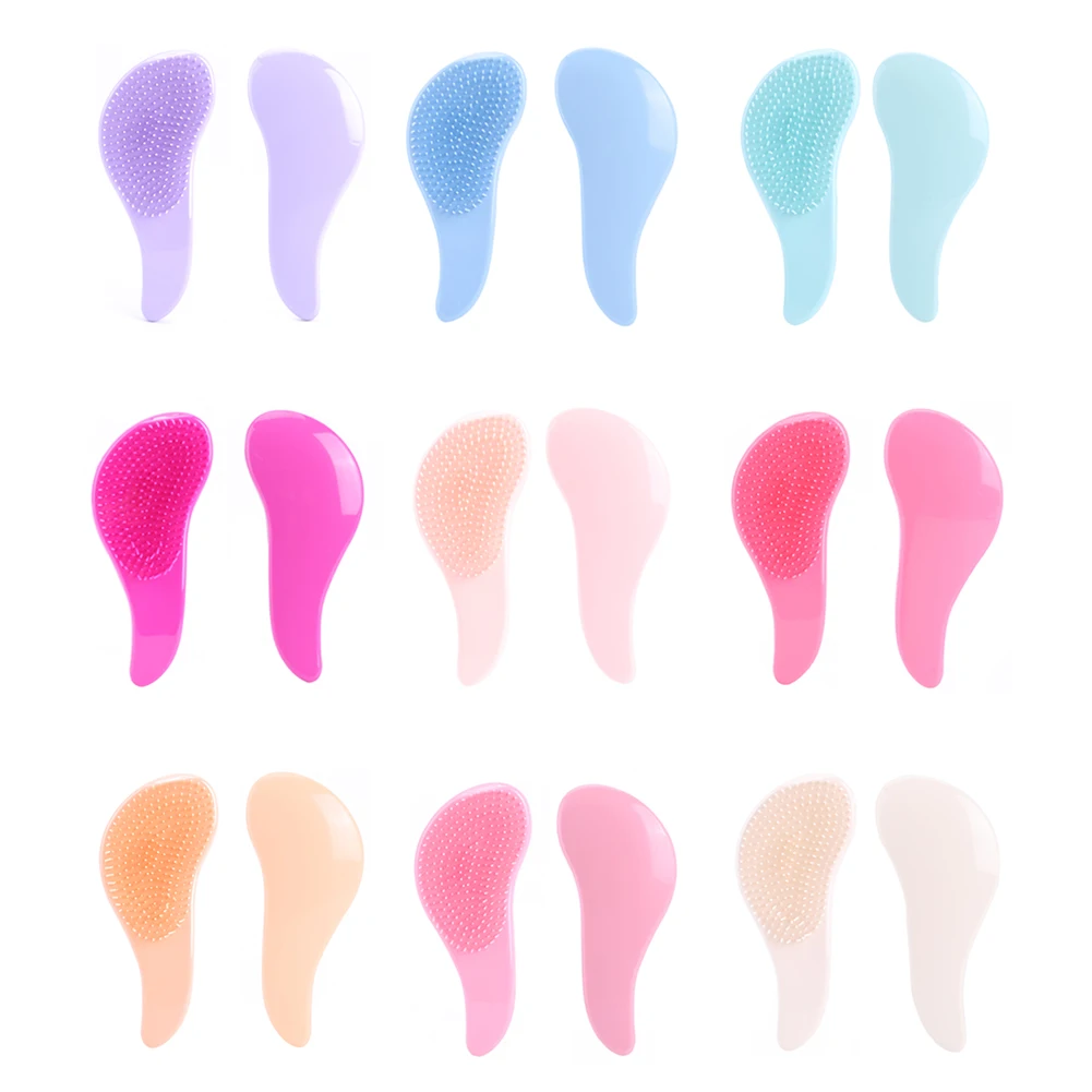 

1pcs Hot Magic Handle Comb Anti-static Massage Hair Brush Tangle Detangle Shower Massage Hairbrush Comb Salon Hair Styling Tool