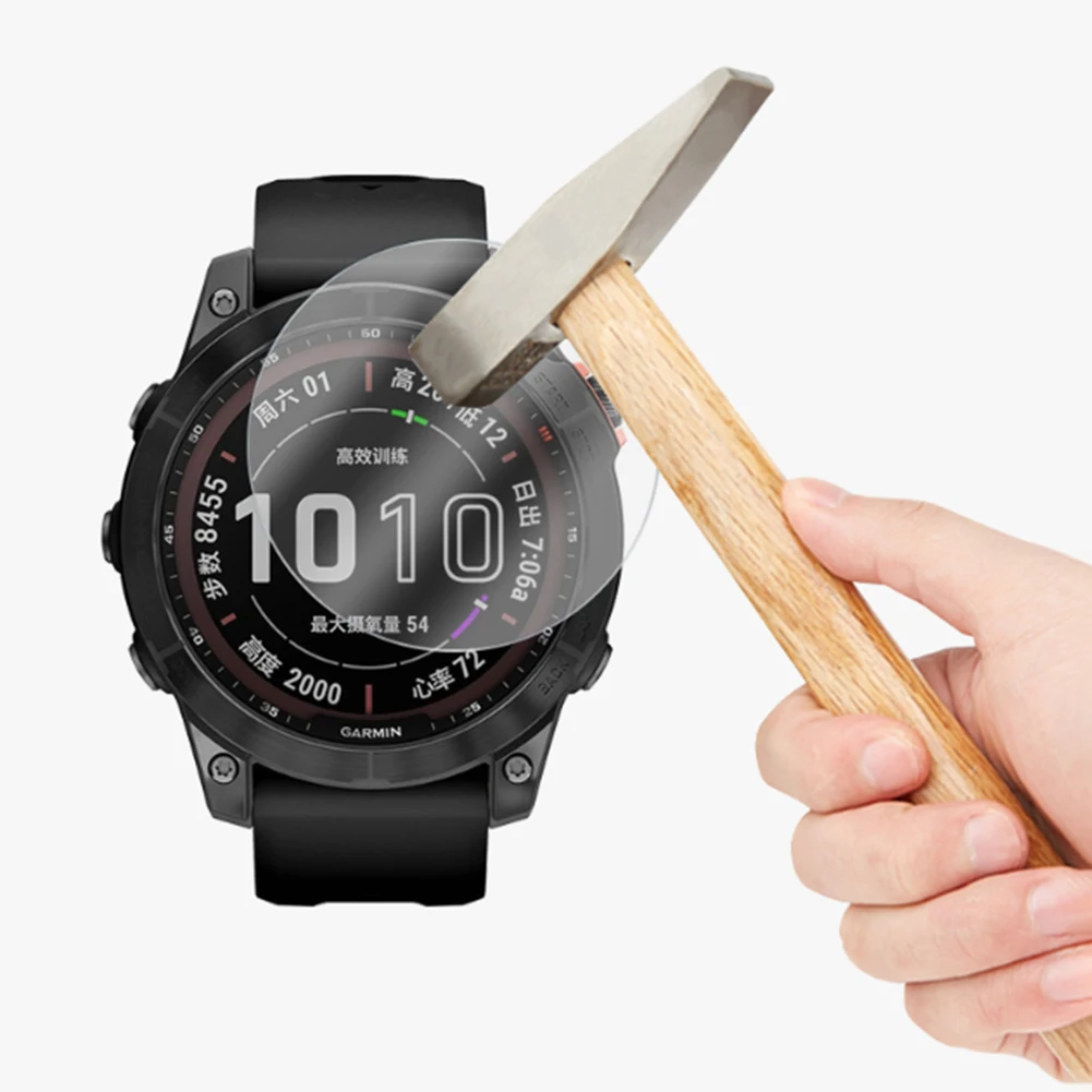 

Закаленное стекло для смарт-часов Garmin Fenix 7/7S/7X Elite Edition, 2 шт.