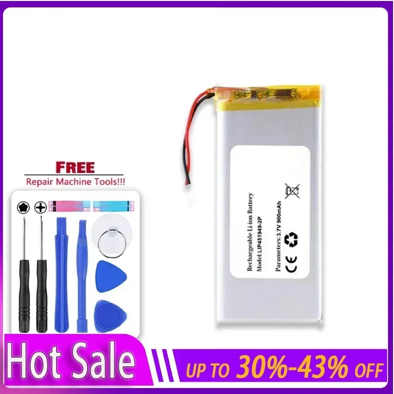 Литий-полимерный аккумулятор-2P для наушников Cardo Scala Rider G4 G9 G9x ZN 452050