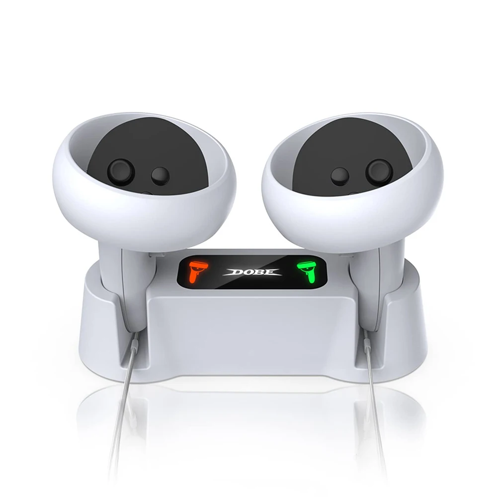 Магнитная зарядная док-станция для Oculus Quest 2 очков контроллер с левой и правой