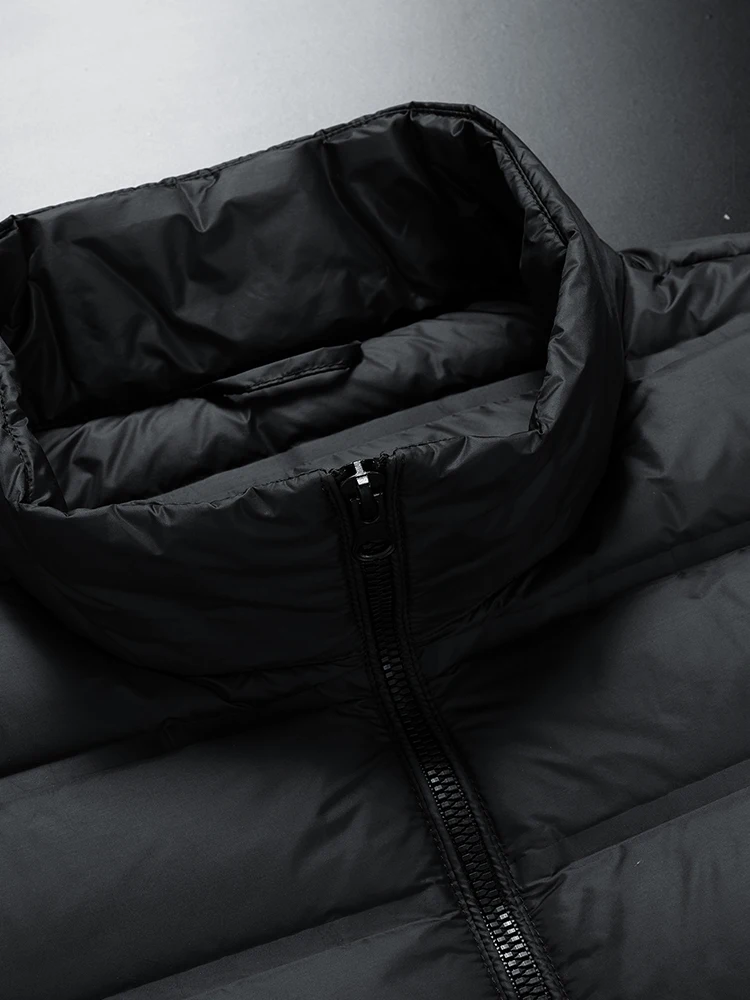 Мужской зимний пуховик на утином пуху