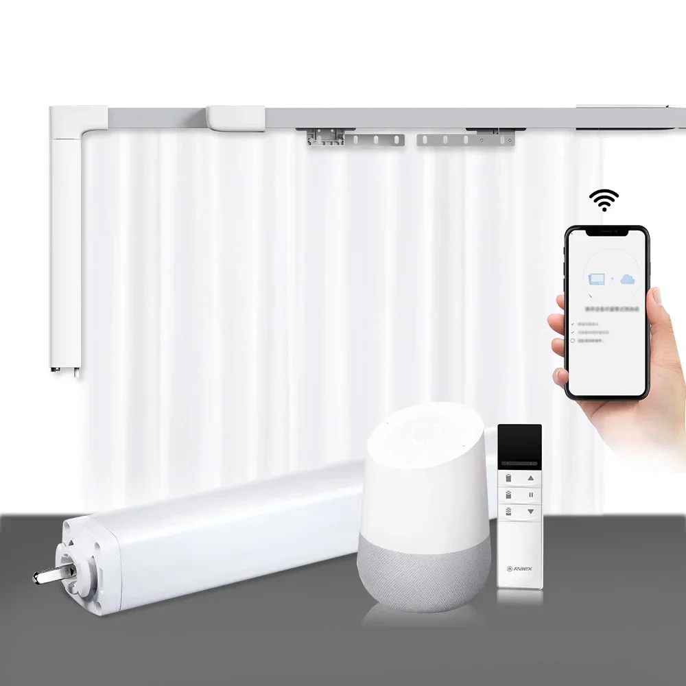 Электрическая занавеска Zemismart Zigbee с аккумулятором 1 2н 50 кг