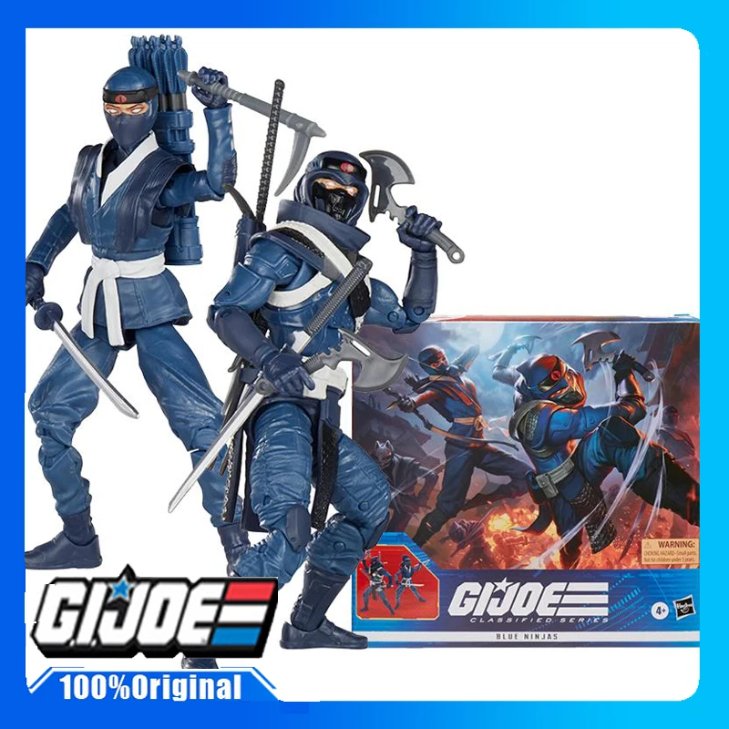 

Фигурки героев мультфильма Hasbro GI Joe Classics Series Blue Ninja, 2 шт./упаковка