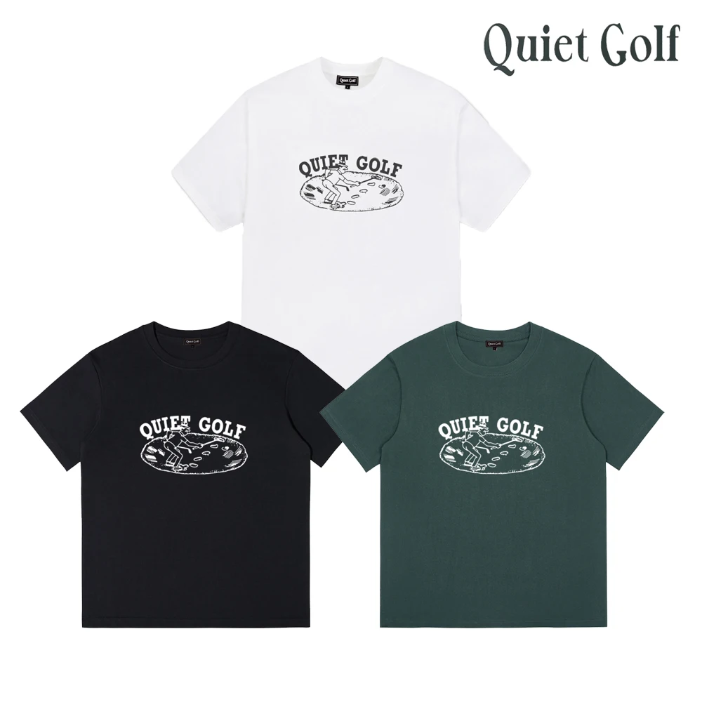 24SS Летняя мужская и женская универсальная дышащая футболка для гольфа одежда