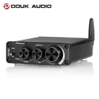 Цифровой усилитель звука Douk Audio Mini TPA3116, Hi-Fi Bluetooth 5,0 класса D стерео усилитель мощности 100 Вт * 2 для динамика