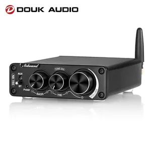 Цифровой усилитель звука Douk Audio Mini TPA3116, Hi-Fi Bluetooth 5,0 класса D стерео усилитель мощности 100 Вт * 2 для динамика