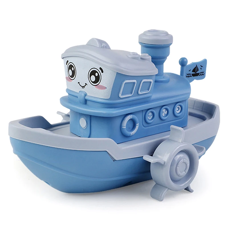 Baby Bath Toys For Kids Baby Bath Swimming Clockwork Toy Boat Wound-Up Bath Toy Beach Water Bath Toy For Kid Gifts