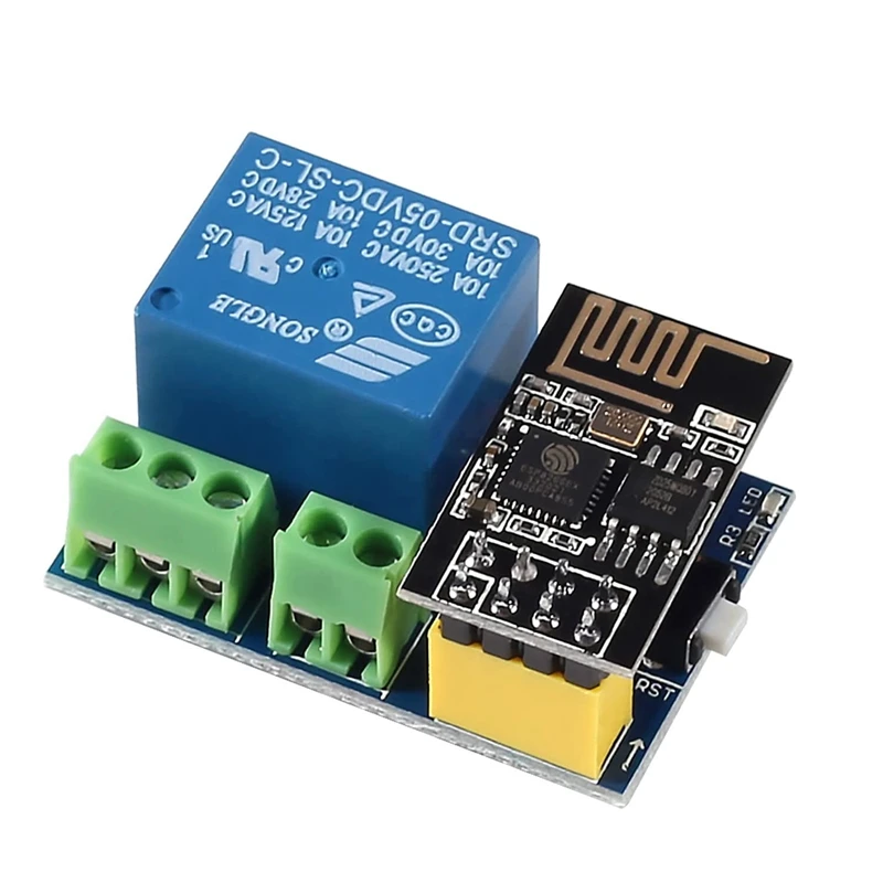 3PCS ESP8266 ESP-01S Беспроводной Wi-Fi релейный модуль приемопередатчика совместимый с