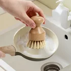 1 шт., щётка для мытья посуды, бамбуковой ладони