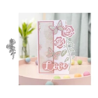 rose flowers mold metal cutting dies craft for scrapbooking handmade tools knife mould blade punch stencil cut model decoration