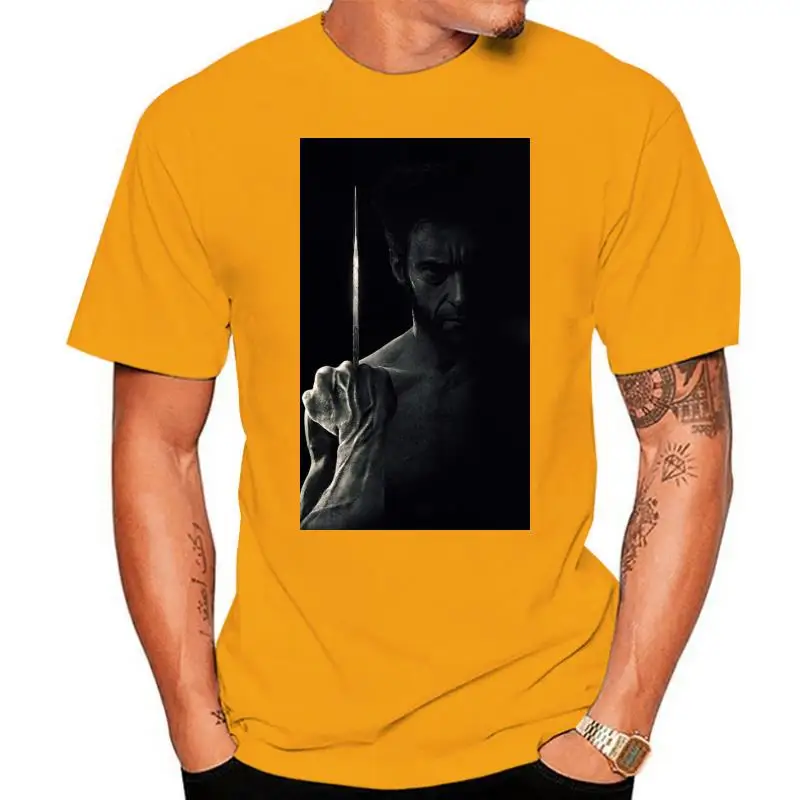 

Xmen T Shirt Logan T-Shirt Short-Sleeve Tee Shirt Awesome Men Summer Cotton Printed Casual Tshirt Streetwear