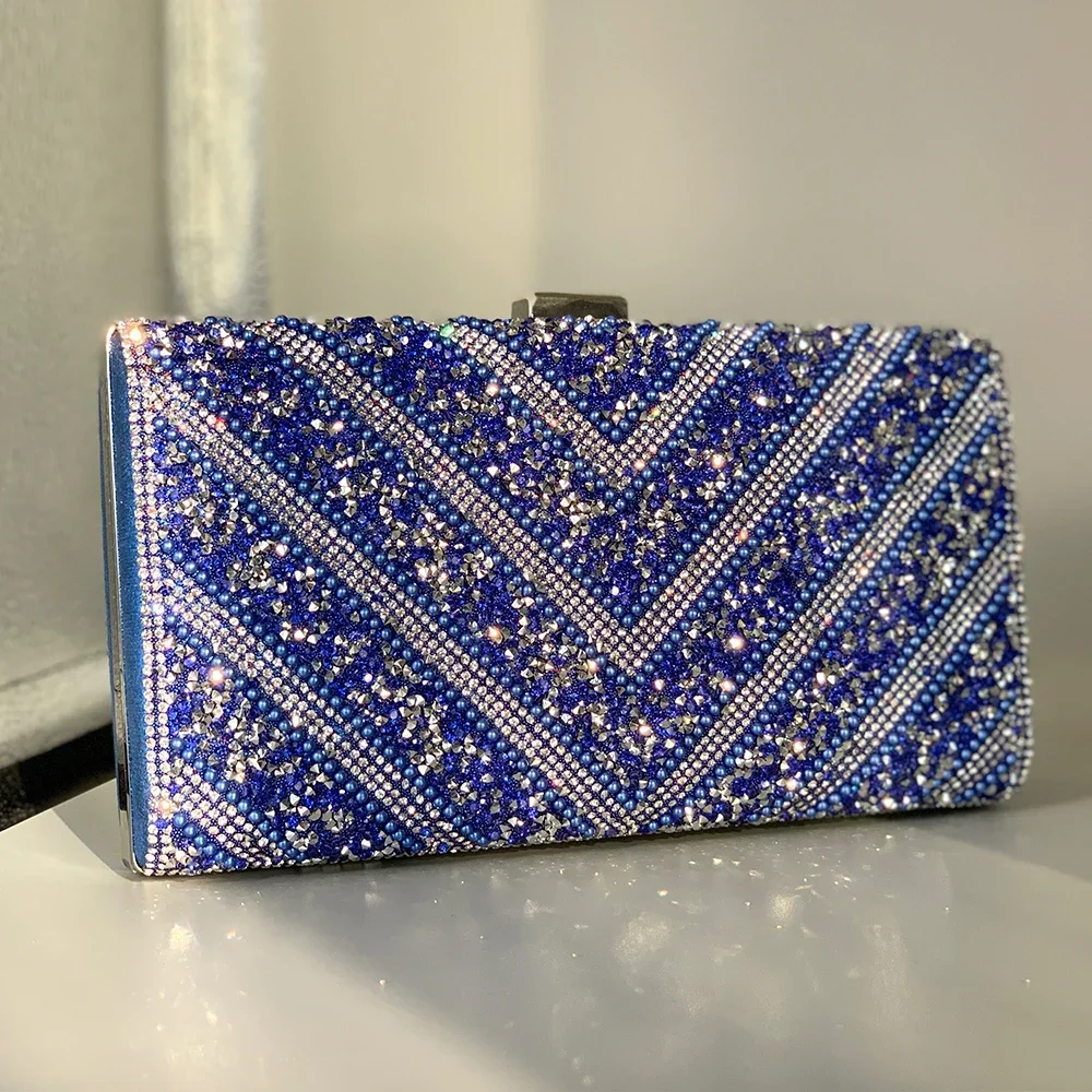 

Purses Ladies Purse Wallet Women And Clutch Wallet Bling Ladies Sequins Handbag Crystal Luxury Pearl Bag Evening 2023 Bag