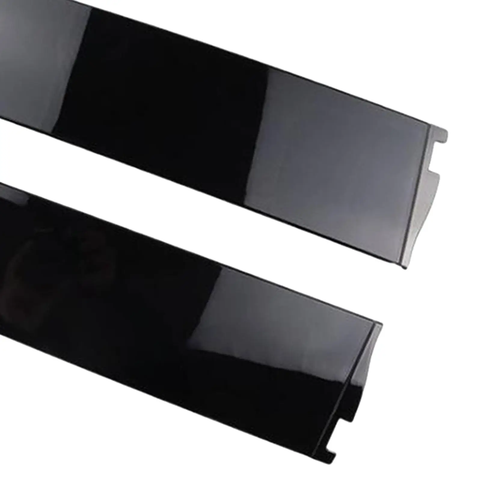 Front Door B Pillar Moldings Black for Chevrolet Suburban 3500 HD