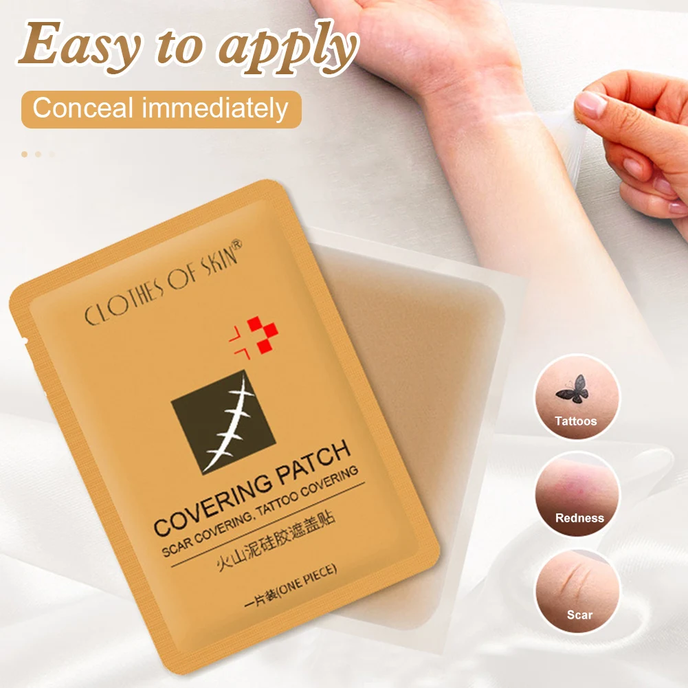

Silicone Tattoo Conceal Tape Full Cover Waterproof Covering Patch for Tattoo and Scar