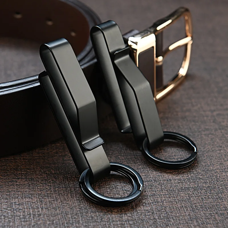 

Large Key Belt Car Through Hanging Key Waist Hanging Size Stainless Outdoor Belt Chain Clip Men's Buckle Molle Steel Buckle