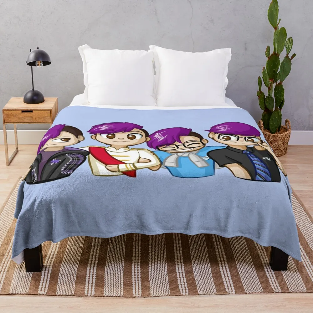

Fam-I-L-Y Throw Blanket Fleece Bkanket