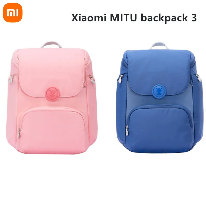 Новинка 2020 оригинальный милый школьный рюкзак Xiaomi MITU для детей 3 Прочный Школьный