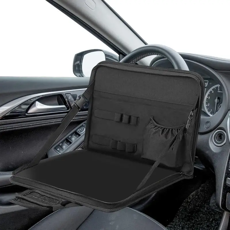 

Стол на руль, автомобильный обеденный стол для путешествий, 3 в 1, поднос для еды на руле, автомобильные задние сиденья, стол для ноутбука, Рабочий стол для автомобиля