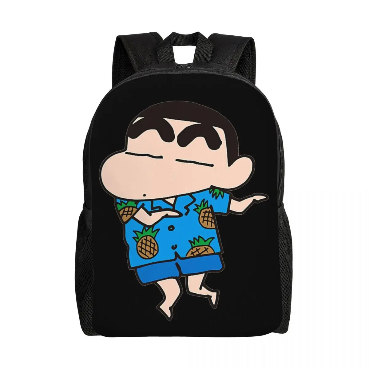 

Shinchan Cartoon Backpacks for Women Men Waterproof School College Bag Print Bookbags