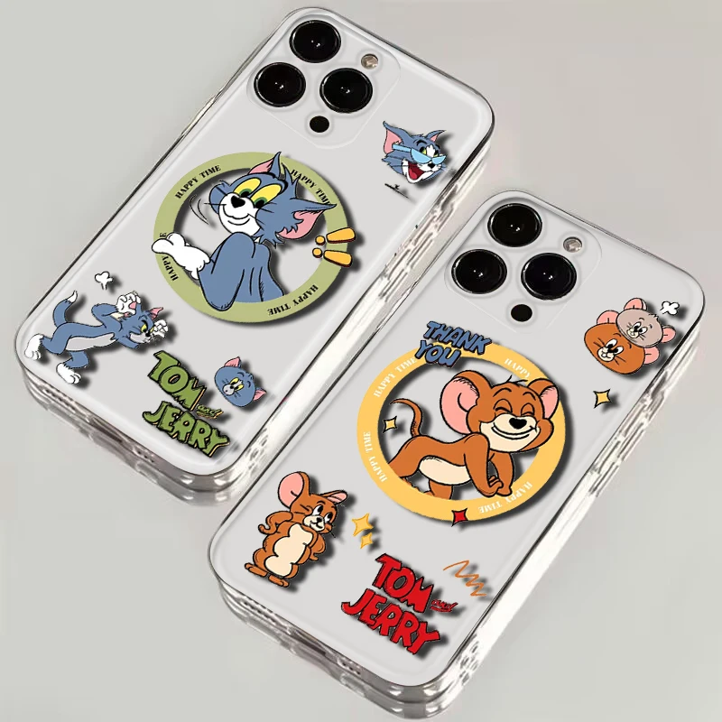 B15 Том и Джерри Мягкий чехол для Tecno Spark 5 AIR 6 GO 7 7T 7P KF6 LD7 KE7 KE5 Pova 2 Camon 16 17P 17 CG7 CG8 BC1 POP 4