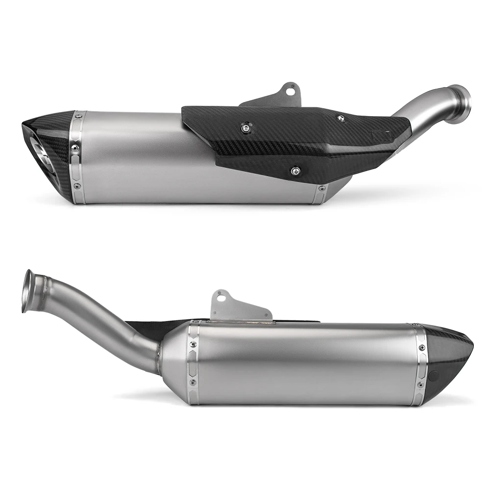 Высокая производительность глушитель выхлопных газов с углеродным наконечником