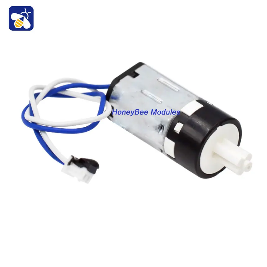 

N20 Miniature Cross Shaft Plastic Gearmotor Beauty Appliance Smart Lock Small Motor With Cable